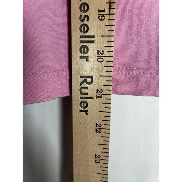 Zara Boxy t shirt womens crop Small Bubble gum pink short sleeve round neck - Picture 5 of 6
